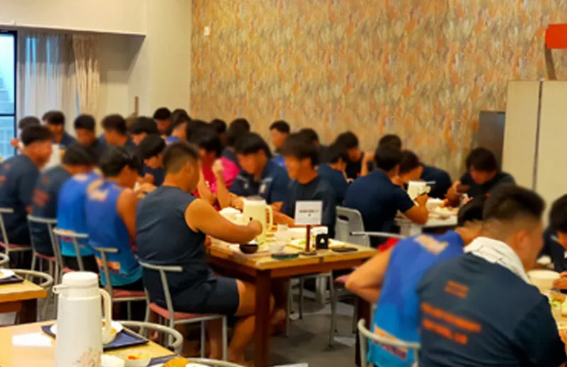 VANスクエアガーデン 昼食 菅平パインビークスキー場