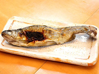  料理 にじます